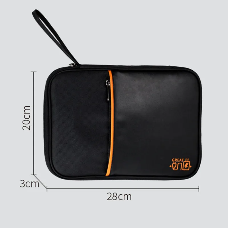 Удобна пътна чанта за цифров пренос на данни, захранване, защитен калъф за слушалки, чанта за съхранение на електронни продукти