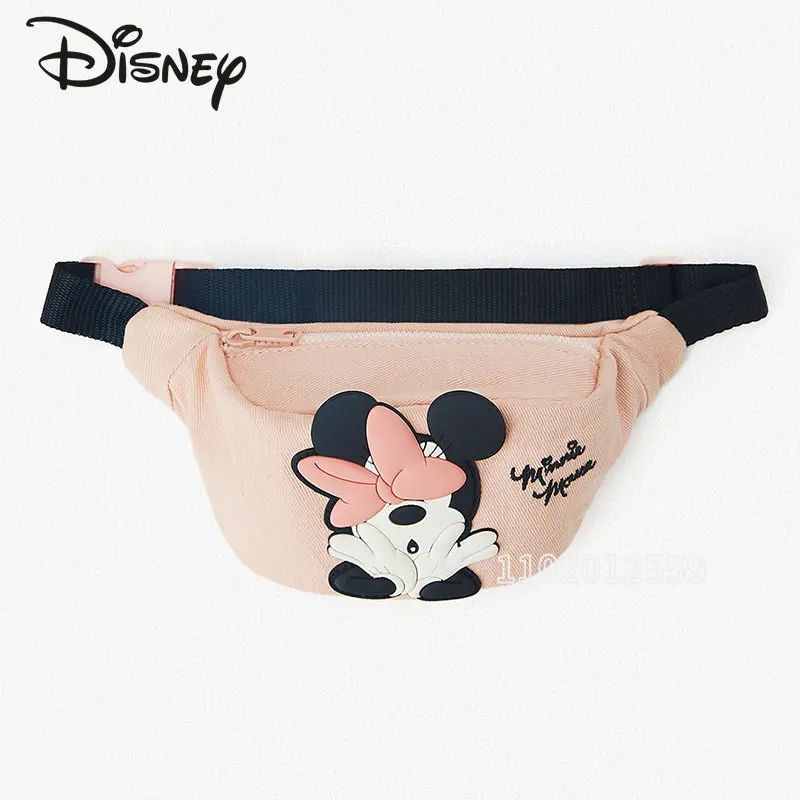 Disney Minnie 2023, Нова Поясная чанта за момичета, Мультяшная Модерна Чанта През рамо За момичета, Холщовая Висококачествена Луксозна Марка Мини Чанта За Момичета