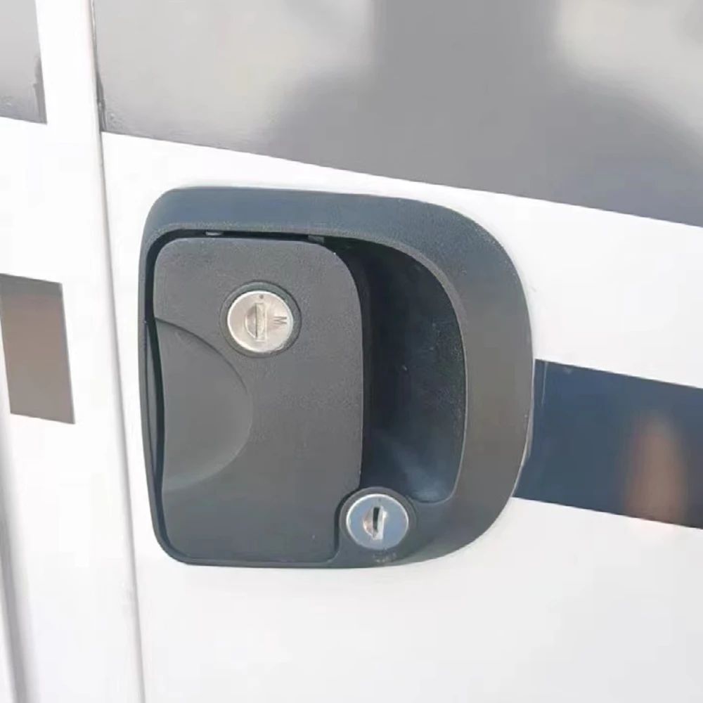 Подмяна на Крилото на замъка на Микробуса RV Camper Trailer Заключване на Входната Врата Дръжка Врата се Затвори с Ключовете Двойно Заключване на вратата е Отворена
