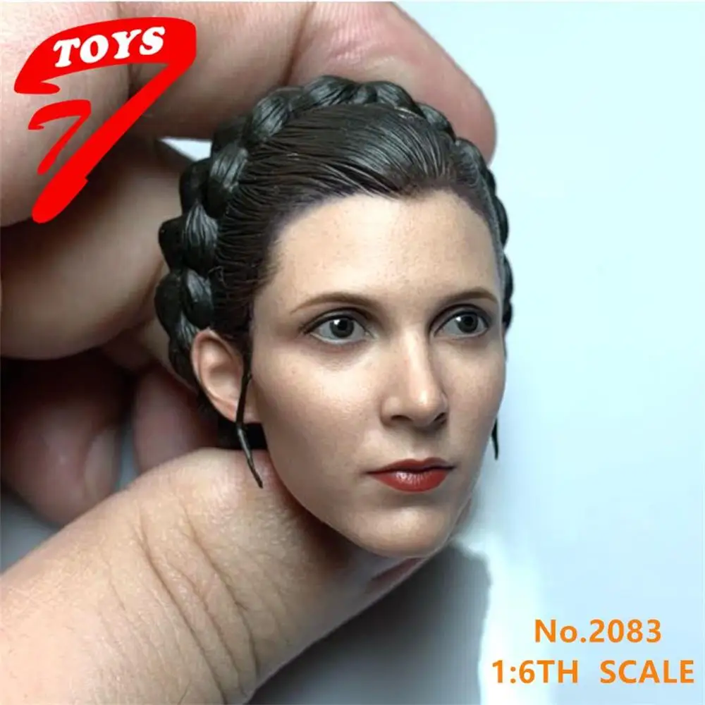TTTOYS 1/6-аз съм жена военна принцеса, скулптури с най-различни главата, вырезанная модел Leia, подходящ за колекционери 12 