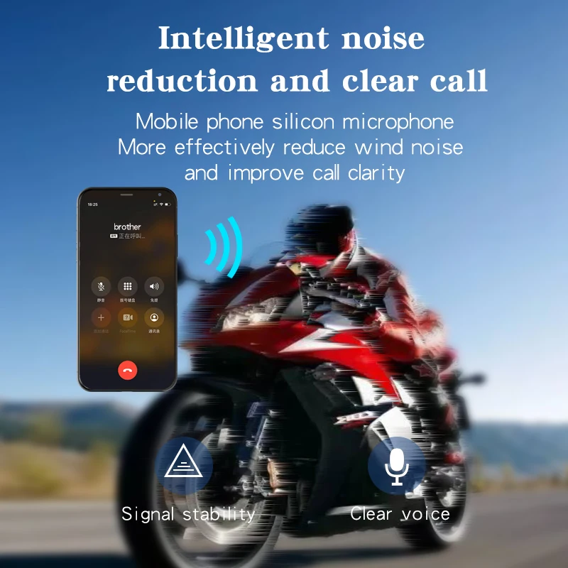 Мотоциклет шлем Bluetooth 5.0 Водоустойчиви Слушалки безжични хендсфри музикален говорител Автоматичен стерео слушалки за мотоциклет