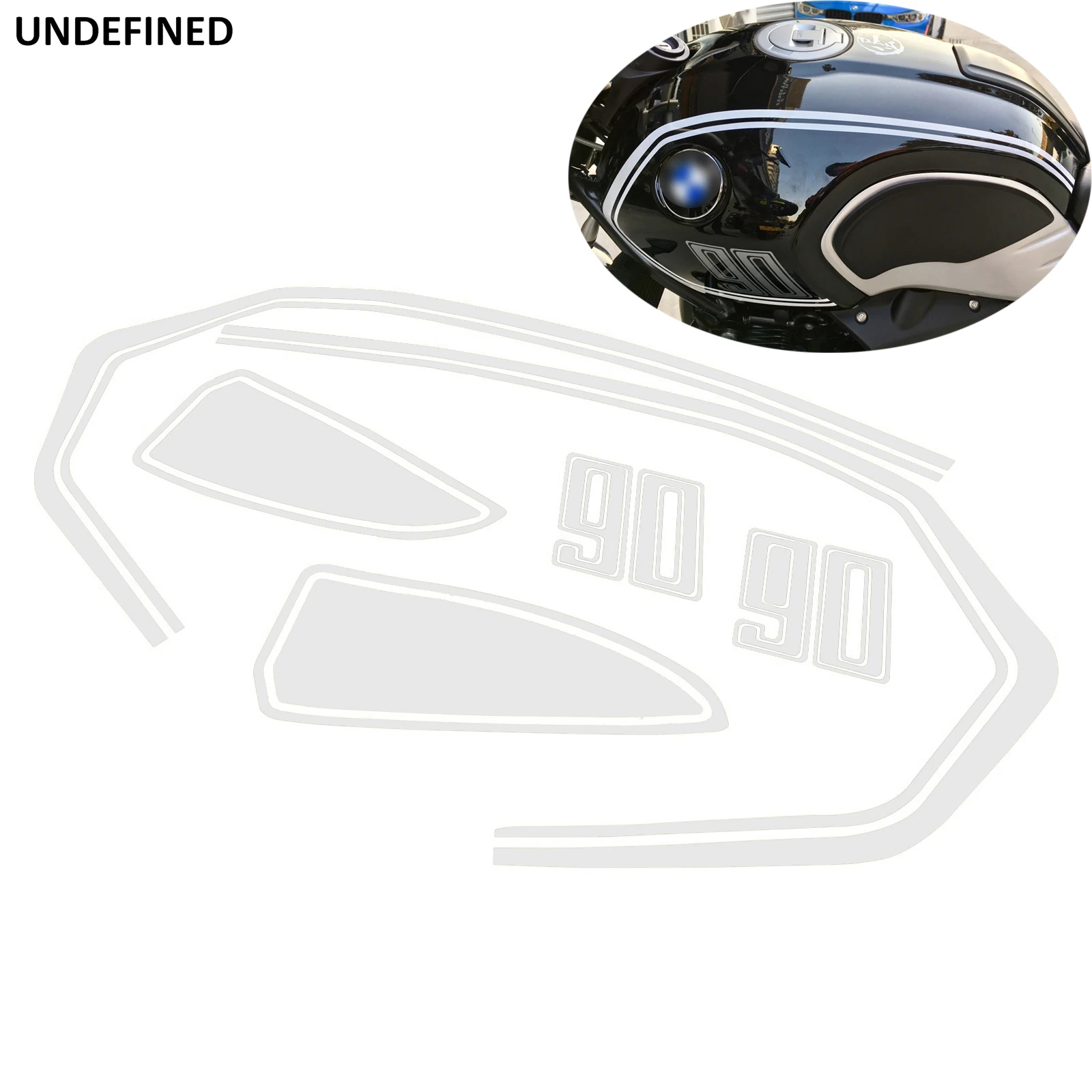 Стикер на Горивния резервоар на мотоциклет за BMW R Nine T Scrambler Pure Racer 2014-2021 Задната Седалка Гърбица на предния Капак Кутия за Декоративни Стикери
