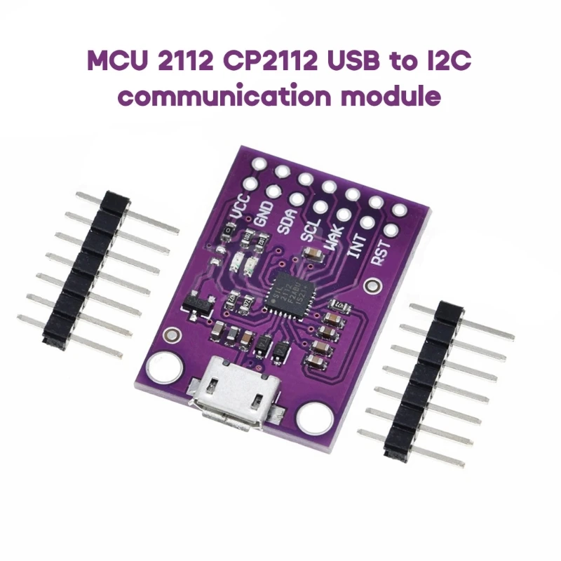CP2112 Office такса Модул мултифункционален сериен адаптер USB връзка с I2C