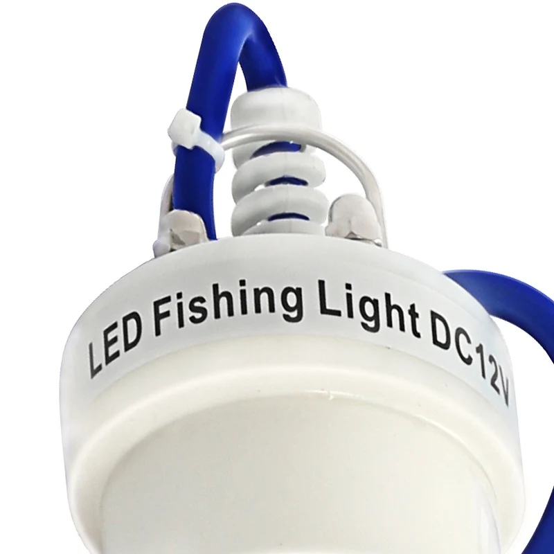 Завод 400 W DC12V LED Риболовни Примамки Светлина на Нощен Риболов на Калмари Лампа Потопяема Светлина Подводен Риболов Светлина