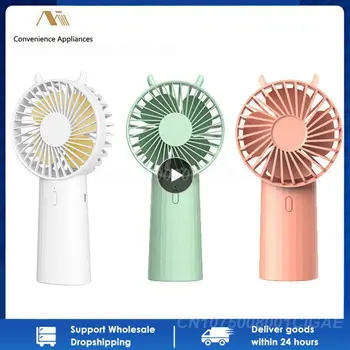 1-5 бр. Нов преносим вентилатор 2000 mah акумулаторна ръчно фен Mini Usb Fan за къмпинг Мини преносим климатик-хладен въздух