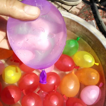 120 бр./компл. Бързото попълване на водни топки, гумен инструмент за пълнене на вода, детски летни играчки за възрастни на открито