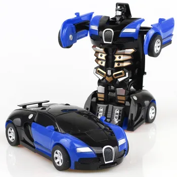 2 В 1, детска играчка камион, кола играчки с един ключ, автоматична трансформация, робот-модел, играчка кола за момчета, изработени по поръчка, детски играчки, подаръци