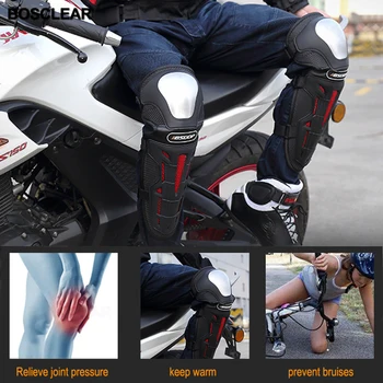 4 бр. Спортни сигурност /състезателни коленете и лактите подложки / предпазни средства за мотоциклети/престрелки коленете на лакът/ Екипировка за езда / ски коленете