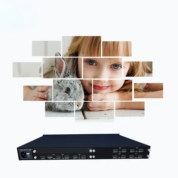 4k 8K 12 срастване на екрана на телевизора HDMI Dvi Контролер видеостены HDMI стенен монитор срастване на процесора 12 сшивка изображения