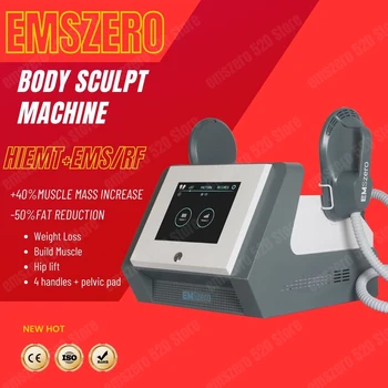 EMSZero Нео Използва подобрена електромагнитна стимулация на мускулите за цялостна корекция на фигурата и намаляване на теглото