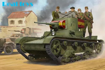 Hobby Boss модел 82496 1/35 Soviet лесен пехотен танк Т-26 министерството на отбраната.1935 набор от пластмасови модели hobbyboss