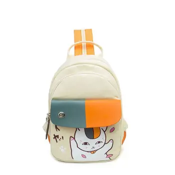Natsume Yuujinchou Cosplay Раница Студентски Училищни Чанти За рамо Ученически Чанти Унисекс Платно Аниме Пътна Чанта