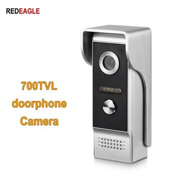 REDEAGLE HD 700TVL с метален корпус, с цветна външна камера, блок за кабелната домашна видеодомофонной връзки, комплект за достъп до вътрешна комуникация