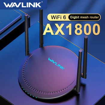 Wavlink AX1800 WiFi 6 Телени мрежи 5 Ghz двойна лента WiFi удължителен кабел Wifi Рутер Усилвател на Сигнала Ретранслатор Разширяване Gigabit Усилвател За Дома ЕС