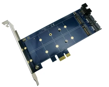 Адаптер NGFF SSD за по-SATA 6 GB 7Pin SATA III за M. 2 USB за M2 безжична карта Bluetooth адаптер
