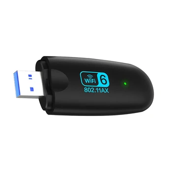 Адаптер Wi-Fi AX1800M USB3.0 Wifi6 2,4 G/5 Ghz, двухдиапазонная мрежова карта USB, мрежов адаптер карта