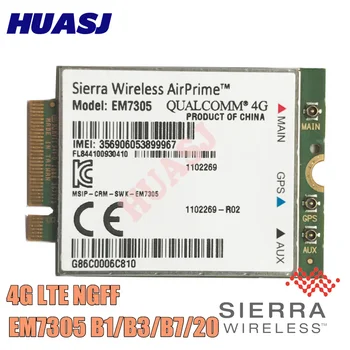 Вграден модул Huasj new Sierra Wireless EM7305 представлява модем M. 2 4G LTE B1 B3 B7 В20 инв 1102269 4G FDD NGFF
