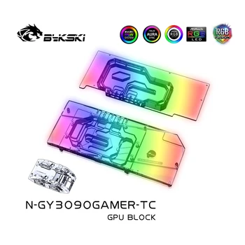 Воден блок на графичния процесор Bykski за видеокартата Galay RTX3090/3080 Gamer OC/ RTX 3090/3080 Boomstar с охлаждане на backplane N-GY3090AMER-TC