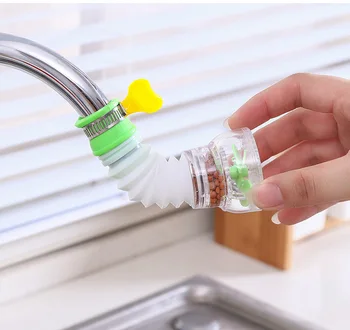 Домашен кухненски разтегателен въглероден crane мини-филтър за пречистване на чешмяната вода Пречистване на филтърен патрон и Въглероден филтър за вода за кухни