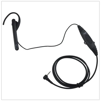 Един тел Радионаушник G-loop Бум mic Ear Bar Mic ПР Слушалки 1PIN MT за Motorola MB140R MR355R MH230R TLKR T7 FV200R T5420