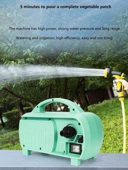 Електрическа водна помпа, с една литиева батерия, акумулаторна машина за поливане на зеленчуци, за напояване на земеделски земи, автомивка, градински инструменти