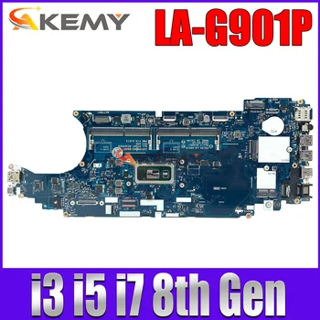 За Dell Latitude 5500 дънна Платка на лаптоп с процесор i3 i5 i7 8th Генерал EDC50 LA-G901P дънна Платка CN-0F25W9 0J1D6N 0J16NW