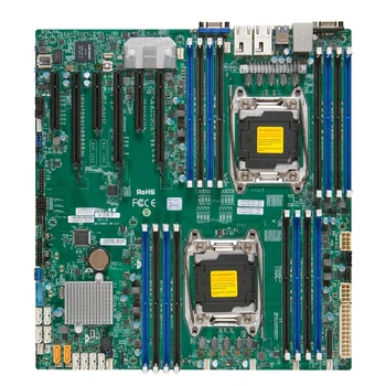 За сървърна дънна платка Supermicro E5-2600 v4/v3 Семейството на Intel® X540 с две пристанища 10GBase-T LGA2011 DDR4 X10DRi-T