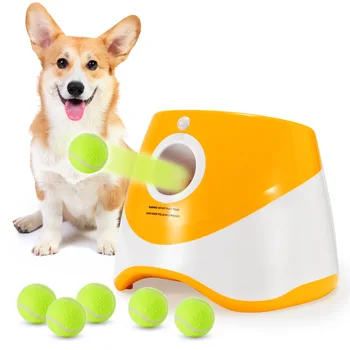 Играчки за кучета, стартера е за тенис, автоматична метательная машина, устройство за хвърляне на топка за домашни любимци, радиация секция 3/6/9 м с 3 топки, конна обучение на кучета