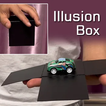 Иллюзионная скоростна Магически трикове Играчка кола, появяващ се в празна кутия Обект, създаващ застрашени илюзии отблизо Трикове Подпори магьосник