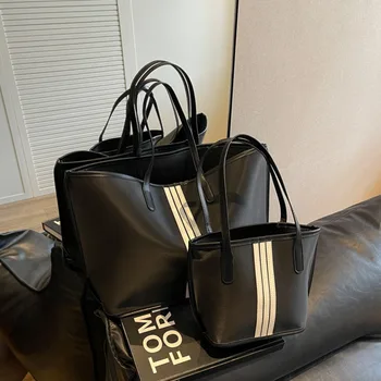 Лесна чанта-тоут от плат Оксфорд, алуминиеви композитни панели чанта за пътуване до работа, дамски модерна чанта на едно рамо, чанта за съхранение пазаруване