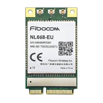 Модул Fibocom NL668-EU LTE Cat4 mini pcie за Европа LTE FDD B1/B3/B5/B7/B8/В20 WCDMA B1/B5/B8 GSM/GPRS/EDGE 850/900/1800 Mhz
