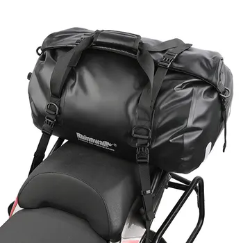 Мотоциклетът чанта 45Л, водоустойчив седельная чанта, изработена от PVC, здрав сух багажа, градинска чанта, аксесоари за мотоциклети седалки
