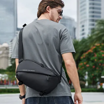 Мъжки ежедневни чанта, универсална чанта през рамо, модерен нагрудная чанта