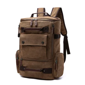 Наградата на студентски обикновена холщовые ученически чанти, ретро случайни раница за пътуване за мъже, 2019 ново записване, раница за лаптоп backpack