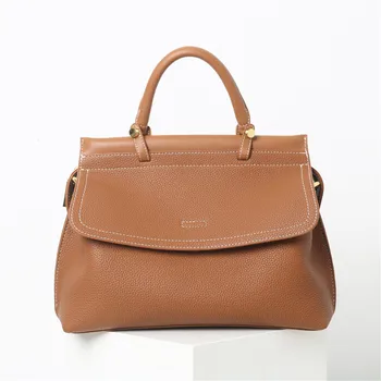 Най-горния слой на ковбойская чанта 2023 от естествена кожа, чанта през рамо с едно рамо, чанти, портмонета и дамски чанти, чанти за жени, чанта