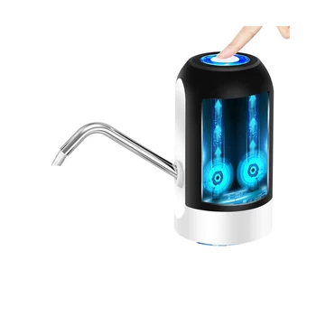 Опаковка за бутилки с вода, помпа за бутилки с вода, зареждане чрез USB, автоматична помпа за питейна вода, преносими електрически диспенсер за вода A