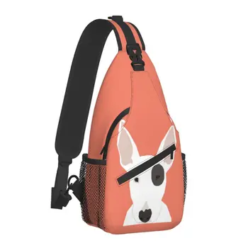 Отличителни чанта за домашен любимец с бультерьером, женствена чанта за пътуване с животни, градинска чанта през рамо с принтом, университетски мотоциклетни чанти-слинги