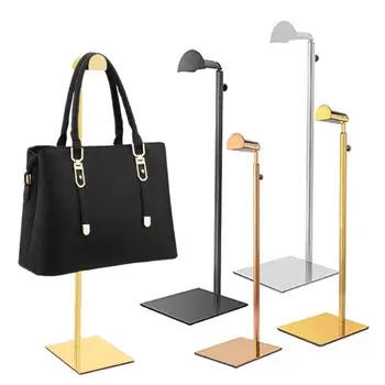 Регулируема златна/сребърна подвесная витрина за чанти, метална стойка за чантата си, държач за чанти, органайзер за съхранение на чанти