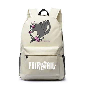 Тийнейджърските училищни чанти Fairy Tail, ежедневни чанти, пътни чанти за улици, детски раници, различни чанти с анимационни принтом