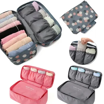 Чанта за съхранение на бельо, козметика, грим, чанта-органайзер за пътуване, шкаф за дрехи, чорапи, гащи, торби за сутиена